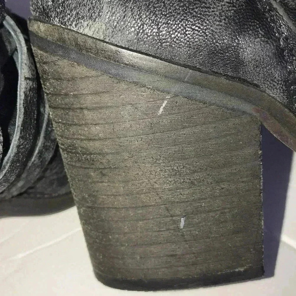 Free People Carrera Braided Woven Booties Size 6 - Picture 8 of 8